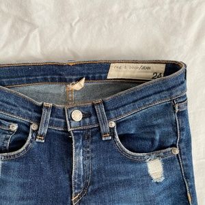 Rag & Bone | Distressed Skinny Jeans
